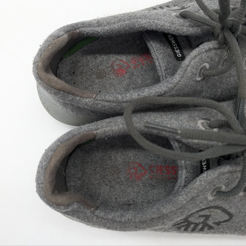 Giesswein Grey Wool Running Shoe 43
